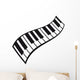 Piano Keys Pattern Wall Decal