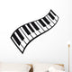 Piano Keys Pattern Wall Decal