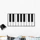 Piano Keys Design Wall Decal