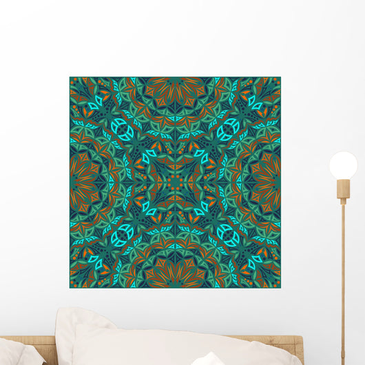 Kaleidoscope Vector Seamless Wall Decal