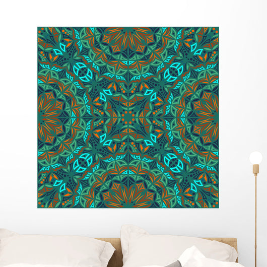 Kaleidoscope Vector Seamless Wall Decal