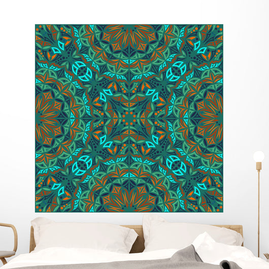Kaleidoscope Vector Seamless Wall Decal