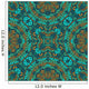 Kaleidoscope Vector Seamless Wall Decal