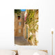 Medina Courtyard with Fuchsia Flowers Wall Decal