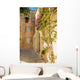 Medina Courtyard with Fuchsia Flowers Wall Decal