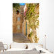 Medina Courtyard with Fuchsia Flowers Wall Decal