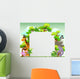 Animal Cartoon with Blank Wall Decal