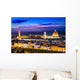 Scenic Florence Night Wall Decal