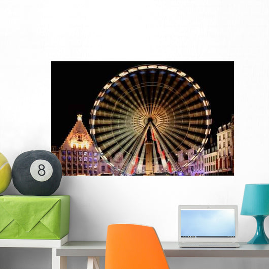 Grande Roue Lille Wall Decal