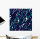 Seamless Pattern with Flashes Wall Decal