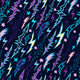 Seamless Pattern with Flashes Wall Decal