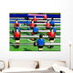 Tabletop Football with Shadows Wall Decal