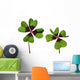 Kleeblatt Shamrock Wall Decal