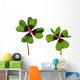 Kleeblatt Shamrock Wall Decal