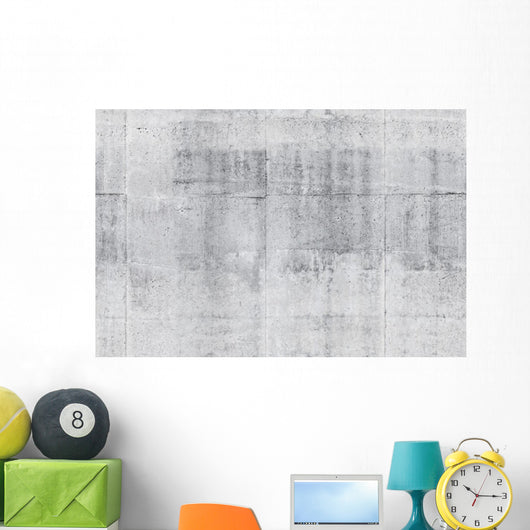 Seamless Gray Concrete Wall Wall Decal