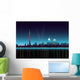 Toronto Night-vector Illustration Wall Decal
