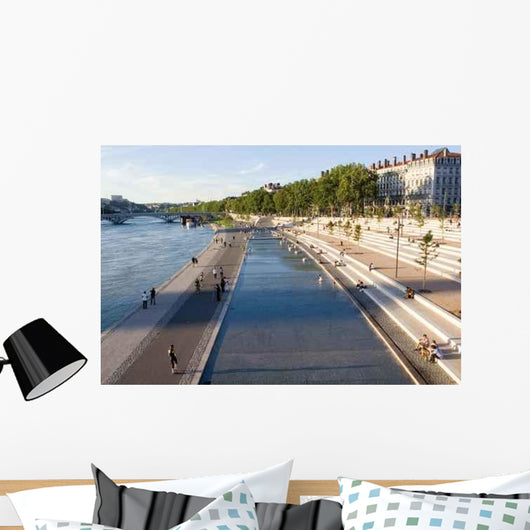 Berges Du Rhone 2 Wall Decal