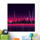 Toronto Night Vector Illustration Wall Decal