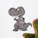 Vector Illustration Cartoon Dinosaur Wall Decal Design 2