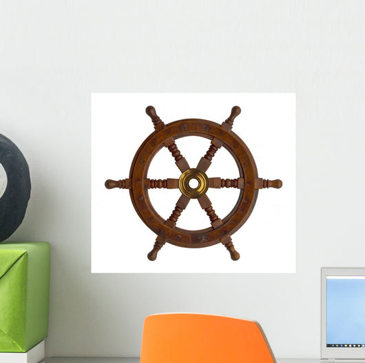 Boat Wheel Wall Decal
