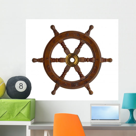 Boat Wheel Wall Decal