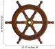 Boat Wheel Wall Decal