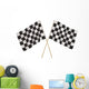 Checkered Flags Wall Decal