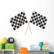 Checkered Flags Wall Decal