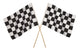 Checkered Flags Wall Decal