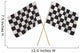 Checkered Flags Wall Decal