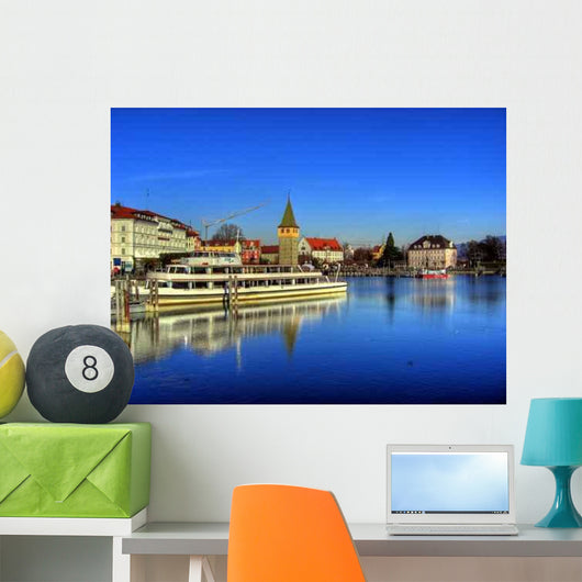Lindau Hafen Bodensee Lake Wall Decal
