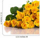 Yellow Rose Wall Decal