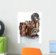 Copper Photo Camera Wall Decal