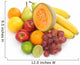 Colorful Group Fresh Fruits Wall Decal