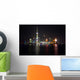 Night Shanghai China Wall Decal