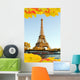 Eiffel Tour Fall Paris Wall Decal
