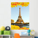 Eiffel Tour Fall Paris Wall Decal