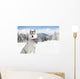 Husky Winter Wall Decal