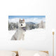 Husky Winter Wall Decal