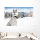 Husky Winter Wall Decal
