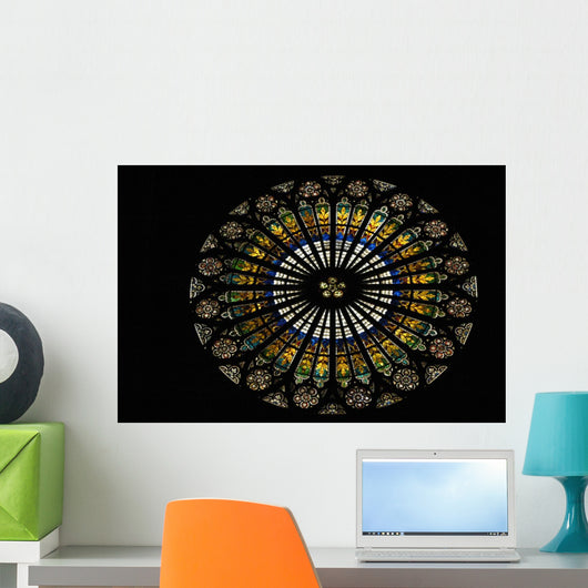 Cathedrale Strasbourg Wall Decal Design 2