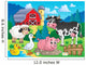 Farm Animals Theme Image Wall Decal