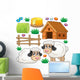 Farm Animals Sheep Wall Stickers Wall Decal
