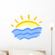Sunset Icon Wall Decal