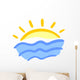 Sunset Icon Wall Decal