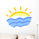 Sunset Icon Wall Decal