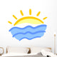 Sunset Icon Wall Decal