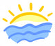 Sunset Icon Wall Decal