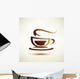 Vector Sketch Coffee Cup Wall Decal
