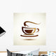 Vector Sketch Coffee Cup Wall Decal